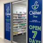 Yazy_ Your Chemist Window Graphics
